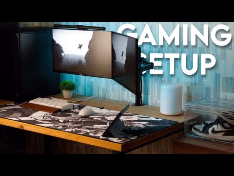 Видео: Рабочее и игровое место / Которое собирал 5 лет / Dream Desk Setup