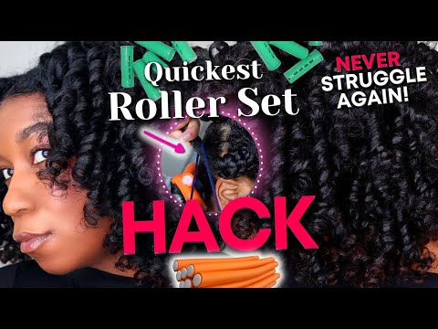 Видео: Набор бигуди Quick Roller Set — ЛАЙФХАК для натуральных волос | Больше никаких проблем! Подходит ...