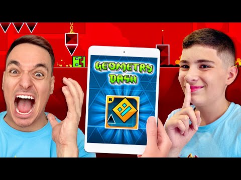 Видео: ПРЕДИЗВИКАХ КРИС НА НАЙ-ТРУДНАТА ИГРА В СВЕТА! | GEOMETRY DASH