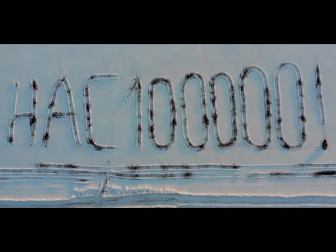 Видео: Трактор Кировец. Расчистка дорог. Порог в 100 тыс. преодолён!