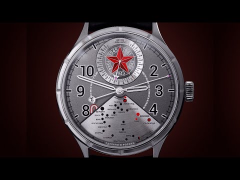 Видео: Уникальные часы ко Дню Победы создал часовщик из Санкт-Петербурга Антон Суханов