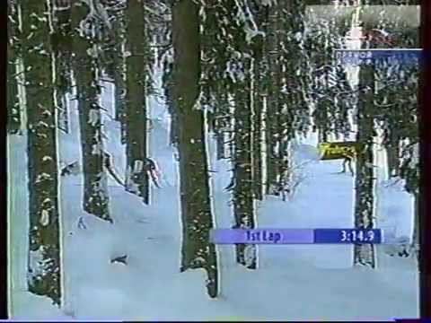 Видео: 4 этап Кубка мира по биатлону, сезон 03/04, Pokljuka, масс-старт женщины