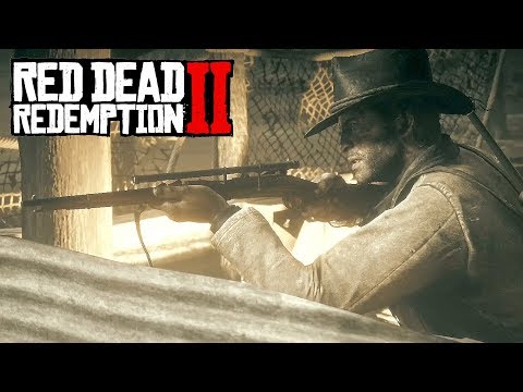Видео: СНАЙПЕРСКАЯ ВИНТОВКА И СТРЕЛКИ - RED DEAD REDEMPTION Прохождение #12