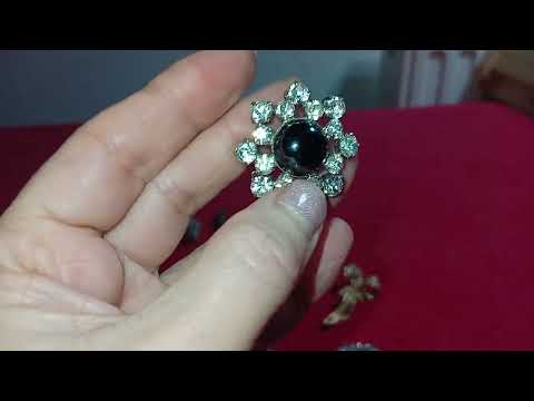 Видео: 3 часть ,брошки с прозрачными кристаллами.