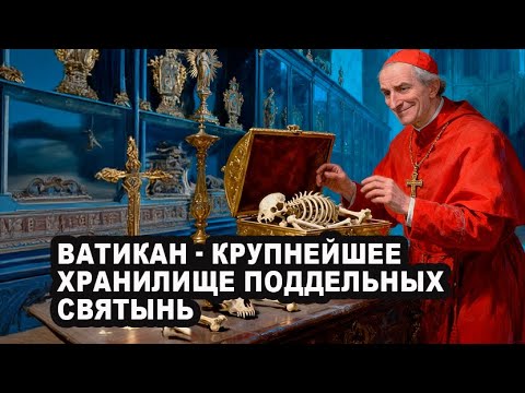 Видео: Ватикан - торговля верой. $2 МЛРД НА ПОДДЕЛЬНЫХ КОСТЯХ!