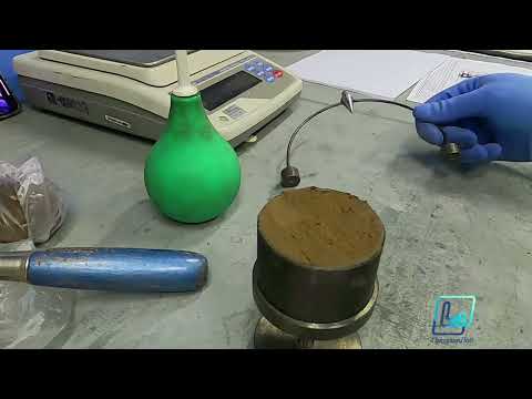 Видео: Определение влажности на границе текучести грунта по ГОСТ 5180