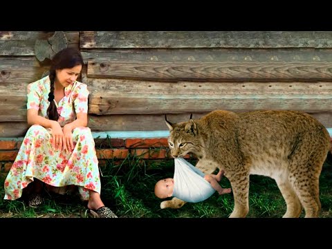 Видео: Рысь поднесла бездетной женщине то, отчего та чуть не упала на месте. В такое она не могла поверить