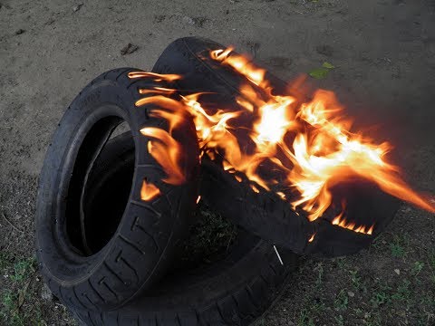 Видео: Нефть из автомобильных шин (эксперимент №1)
