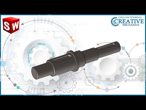 Видео: Вал в Solidworks