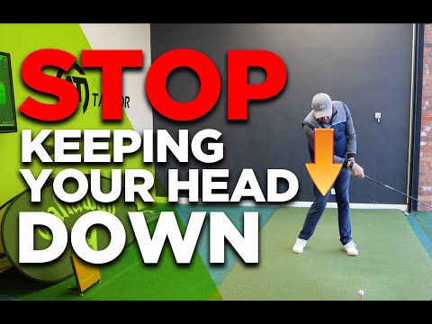 Видео: Перестаньте держать голову опущенной во время игры в гольф
