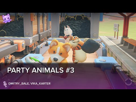 Видео: Party Animals #3 | Стрим | sofiko_sculpts