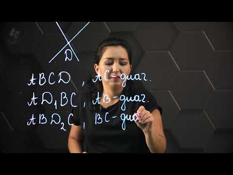 Видео: Төртбұрыштарды элементтері бойынша салу. Практикалық бөлім - тапсырмаларды орындау.  8 сынып.