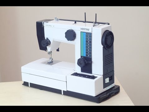 Видео: Veritas Columba 8014/4530 Nähmaschine Sewing machine Швейная машина test