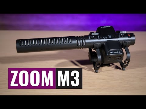 Видео: Zoom M3 MicTrak: обзор и сравнение с Rode и Shure