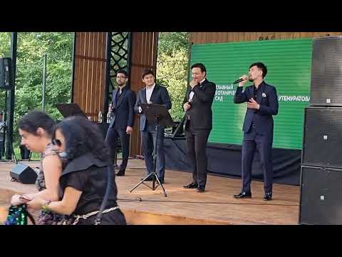 Видео: Концерт группы MEZZO  в Главном  ботаническом саду г.Алматы