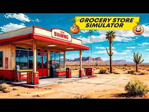 Видео: Наняла помощников! Grocery Store Simulator