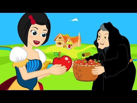 Видео: Белоснежка сказки для детей, анимация и мультик
