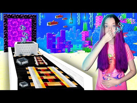 Видео: БЕСКОНЕЧНАЯ ФЕРМА ПОДВОДНЫХ РЕЛЬС В МАЙНКРАФТ!