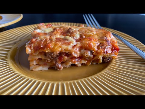 Видео: Как приготовить лазанью | Тесто для лазаньи | Рецепт лазаньи | Мясная лазанья