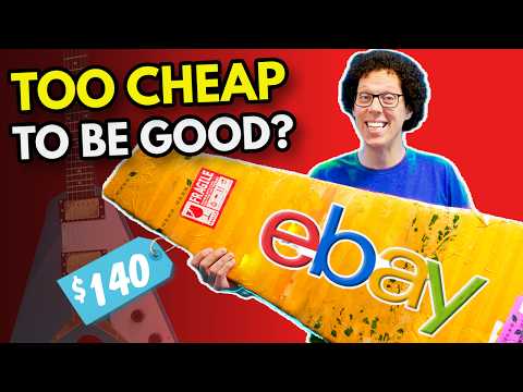 Видео: Эта дешевая гитара на eBay была рискованной