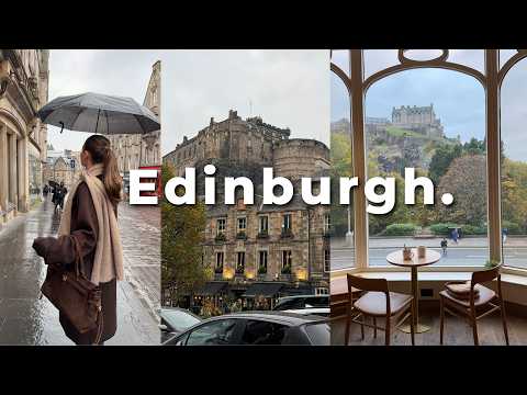 Видео: Осень в Эдинбурге⎢Это настоящий Хогвартс? Вкусная еда, экономия и исследование города.