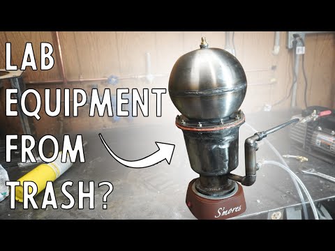 Видео: Самодельный масляный диффузионный вакуумный насос