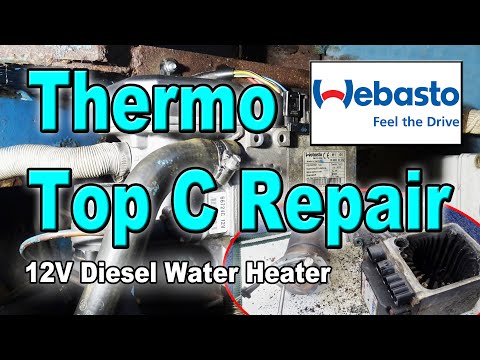 Видео: 380. Ремонт Webasto Thermo Top C – дизельный водонагреватель 12 В
