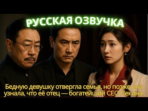 Видео: Бедную девушку отвергла семья, но позже она узнала, что её отец — богатейший CEO Пекина. #дорама
