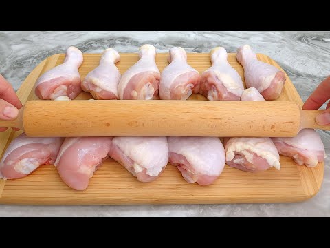 Видео: Этому трюку меня бабушка научила: Я больше не жарю куриные ножки! Ужин готов за 60 минут