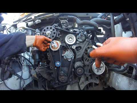 Видео: How to install a timing belt Volkswagen Crafter 2 0 tdi / Как установить  ГРМ VW Crafter 2 0 tdi
