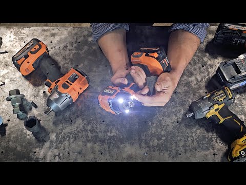 Видео: Мини-монстр. Гайковёрт Ridgid R872071B.