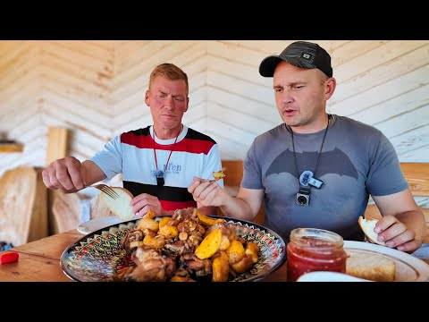 Видео: Жаркое от Серёжи Головореза 🔪 Фирменный рецепт в казане 🍲