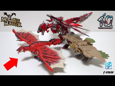 Видео: Раталос превращается в Оптимуса Прайма!?«Раталос Прайм» из Monster HunterТрансформеры