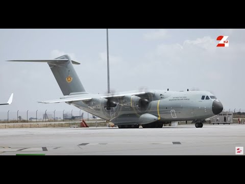 Видео: Еліміздің Қарулы күштері жаңа әскери-көліктік ұшақпен толықты | Қызмет етемін