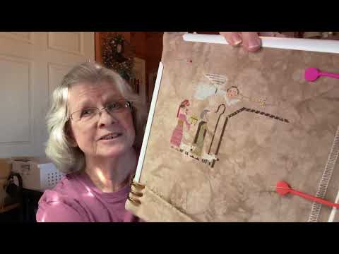 Видео: Flosstube 34 .. РОЖДЕСТВЕНСКИЕ САЛФЕТКИ в основном @thehill-xst-quilts