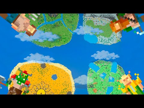 Видео: Когда то давно 4 народа жили в мире, но... | WorldBox - God Simulator