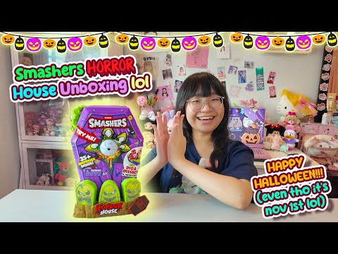 Видео: ЭТО ХЭЛЛОУИН, ЙУУУУ (я опоздал на один день 💔) — Распаковка Smashers Horror House, урааааа 🎃👻