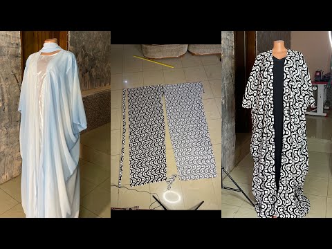 Видео: Как легко выкроить и сшить макси-кимоно!