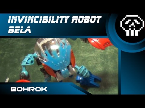 Видео: Конструктор Бела INVINCIBILITY ROBOT BELA   Сине красный борок