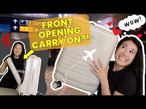 Видео: *НОВИНКА* ПЕРЕДНИЙ ОТКРЫТЫЙ ОТДЕЛ ДЛЯ РУЧНОЙ КЛАДЬИ! 🔥 (Лучшая ручная кладь от Bagsmart на данный...