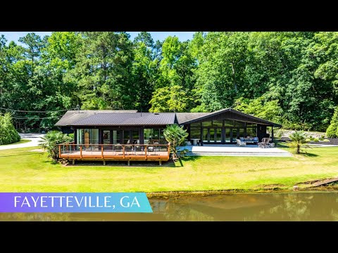 Видео: Изысканное современное поместье на берегу озера площадью 17 акров с роскошным гостевым домом ПРОД...