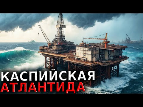 Видео: Каспийская аномалия: Целый город посреди штормового моря