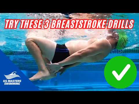 Видео: 3 упражнения для улучшения дистанции брасса за один гребок ✅