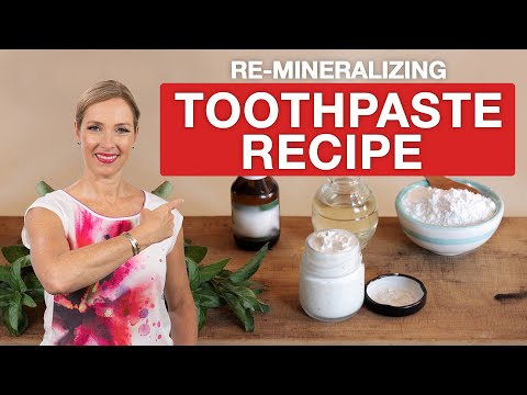 Видео: Рецепт реминерализующей зубной пасты | Доктор Джанин