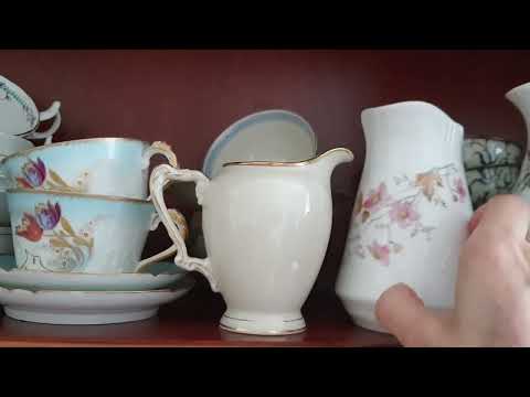 Видео: Моя коллекция чайных и кофейных чашек.