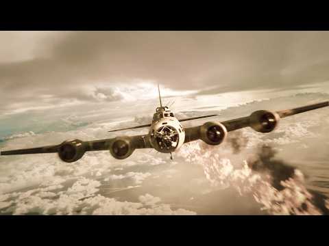 Видео: Только один B-17 вернулся домой