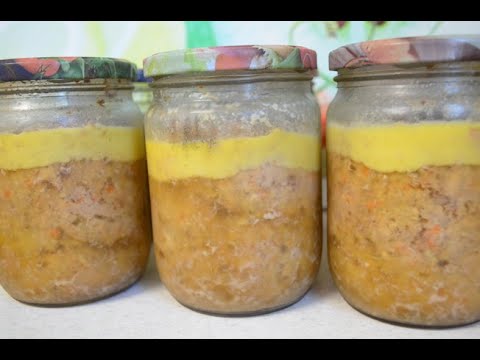 Видео: Обалденно вкусный паштет в баночках на зиму.