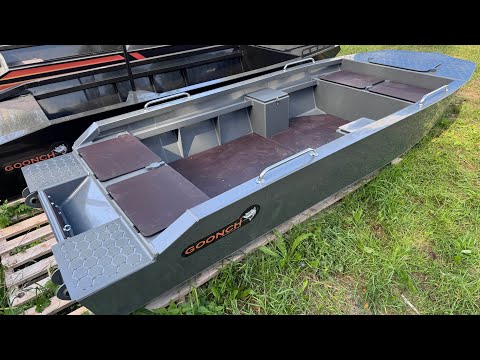 Видео: Обзор лодки нерегистрат GOONCH 4.0 Fish S в сером цвете