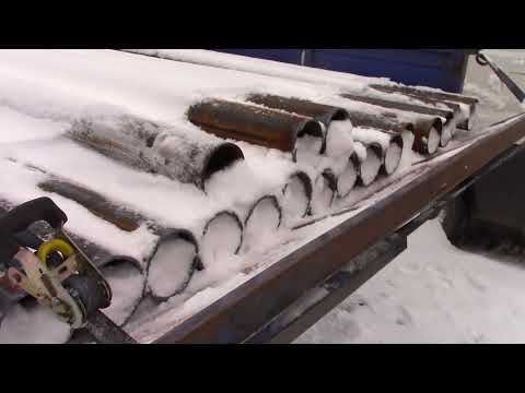 Видео: Baw Fenix 1044 E2 Затянувшийся рейс, везу трубы для скважины