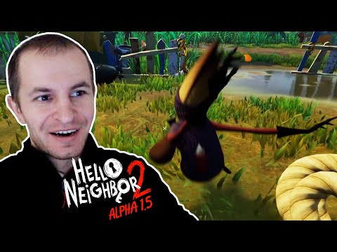 Видео: ПРИВЕТ СОСЕД 2 Альфа 1.5 - ПАКОСТИ ДЛЯ ВОРОНА | Hello Neighbor 2 Alpha 1.5